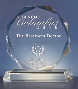 best-of-columbus-award-basement-doctor-waterproofing-foundation-repair